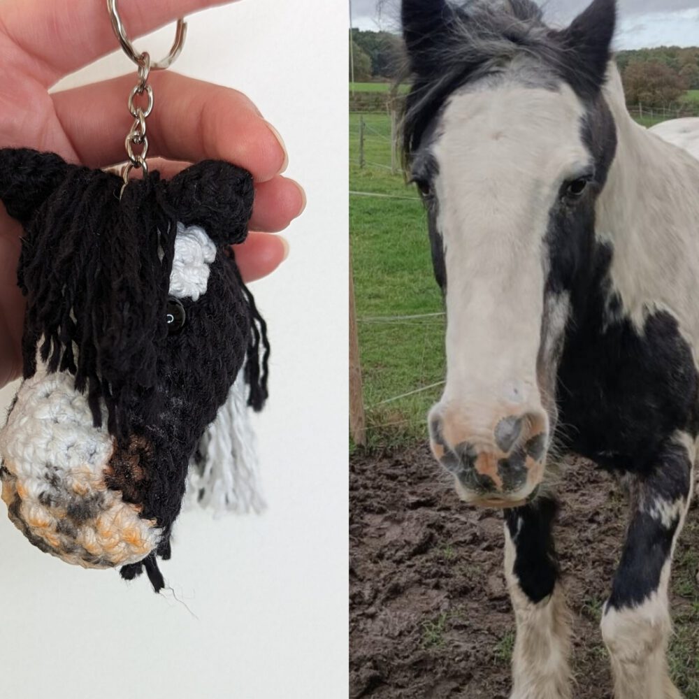 Custom Horse Keyring