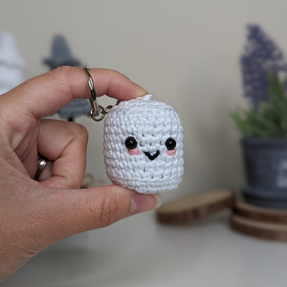 Marshmallow Keyring
