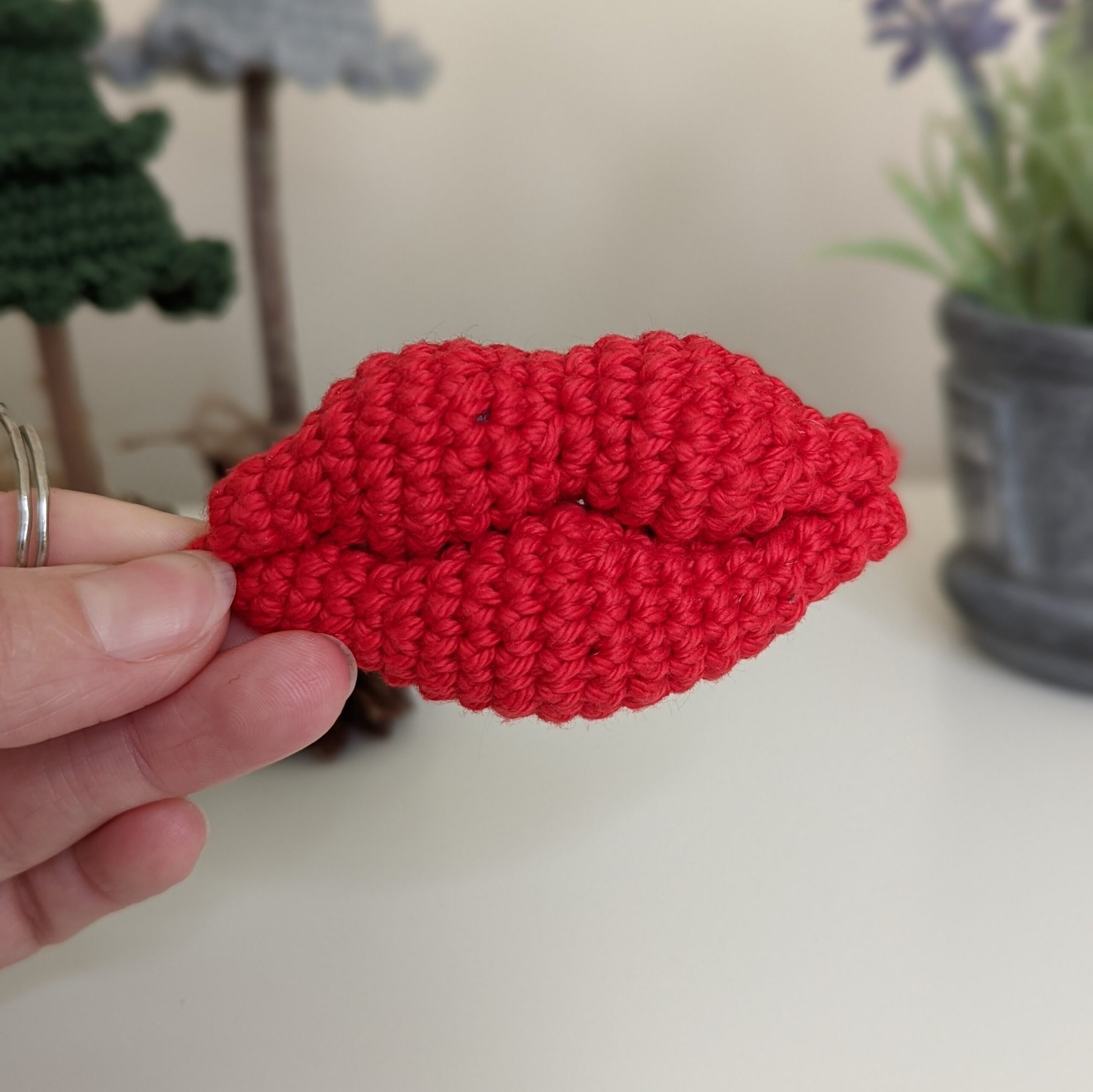 Lips Keyring