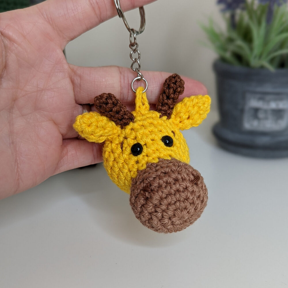 Giraffe Keyring