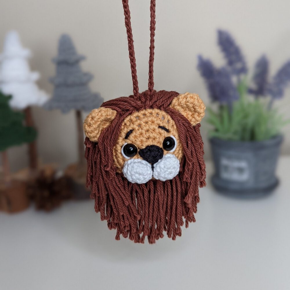 Lion Car Charm