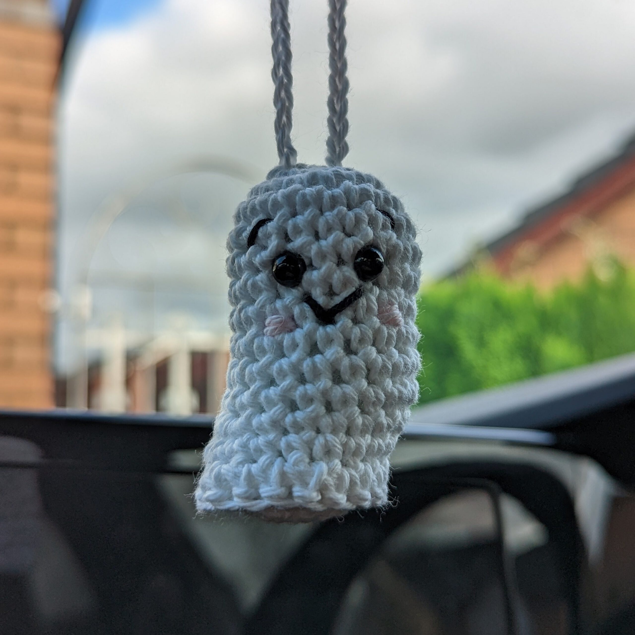 Ghost Car Charm