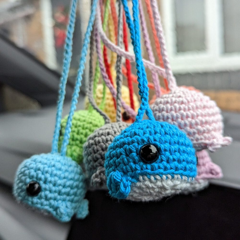Whale Car Charm