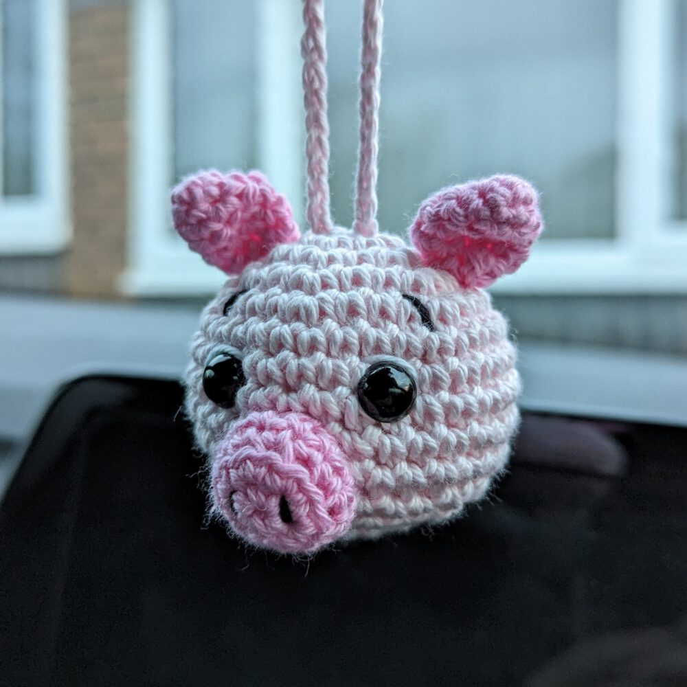 Pig Car Charm