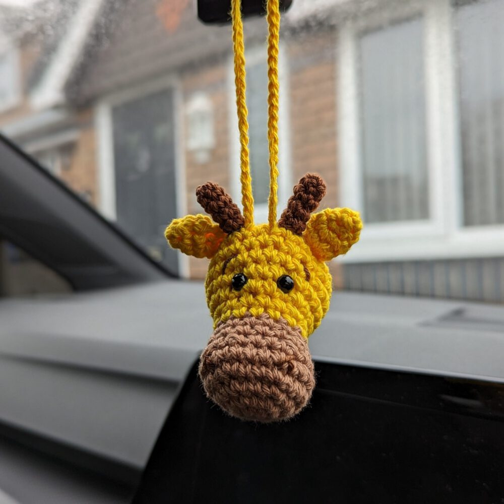 Giraffe Car Charm