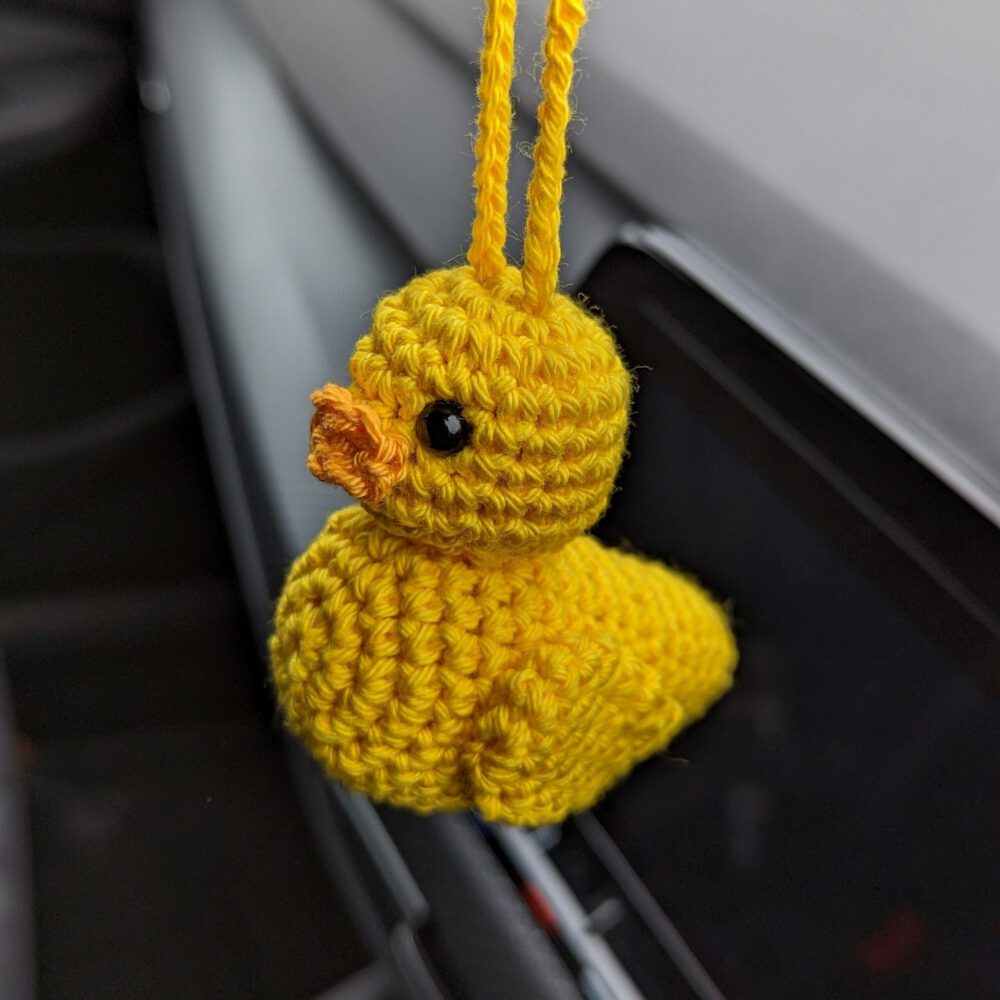 Rubber Duck Car Charm