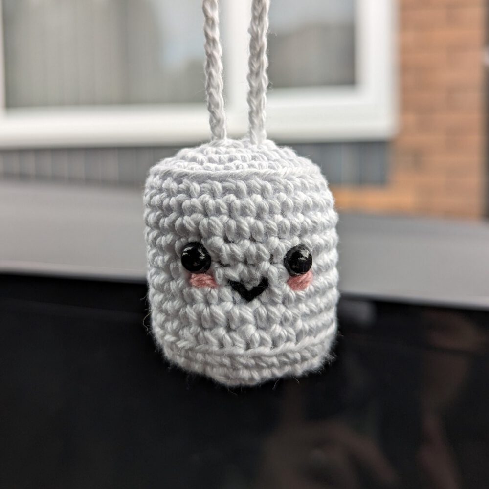 Marshmallow Car Charm