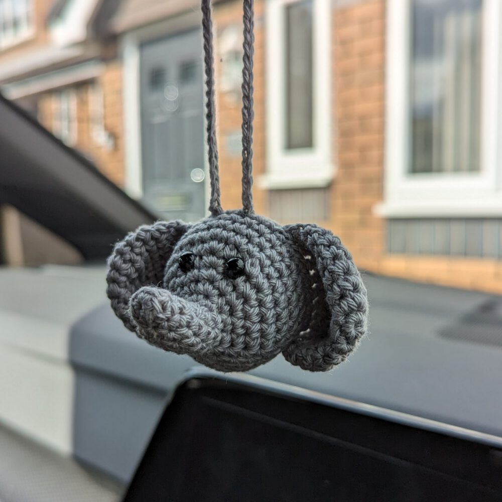 Elephant Car Charm