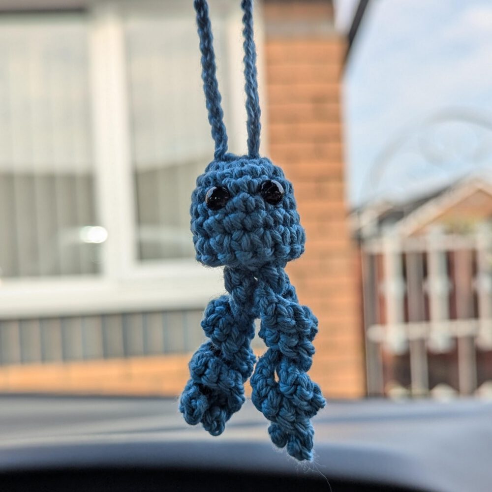Tiny Jellyfish Car Charm