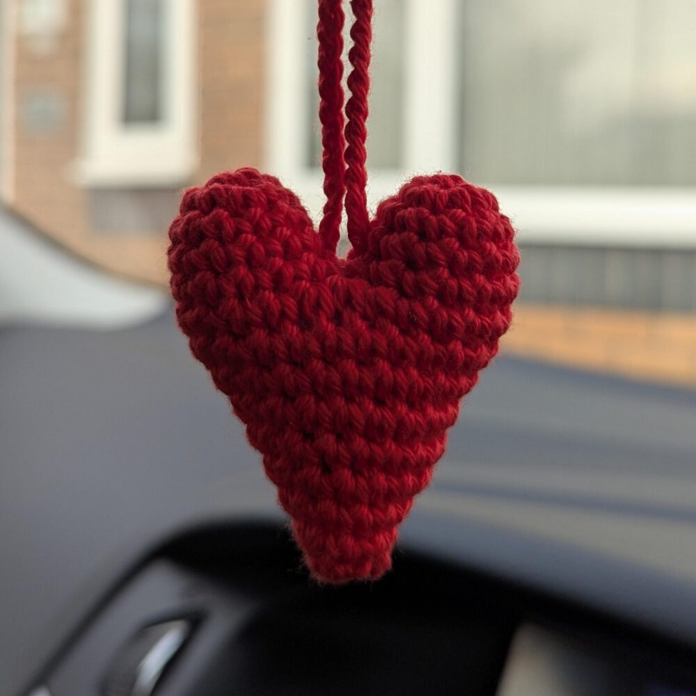 Heart Car Charm