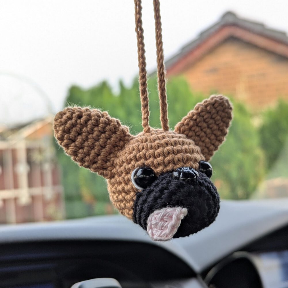 French Bulldog Car Charm